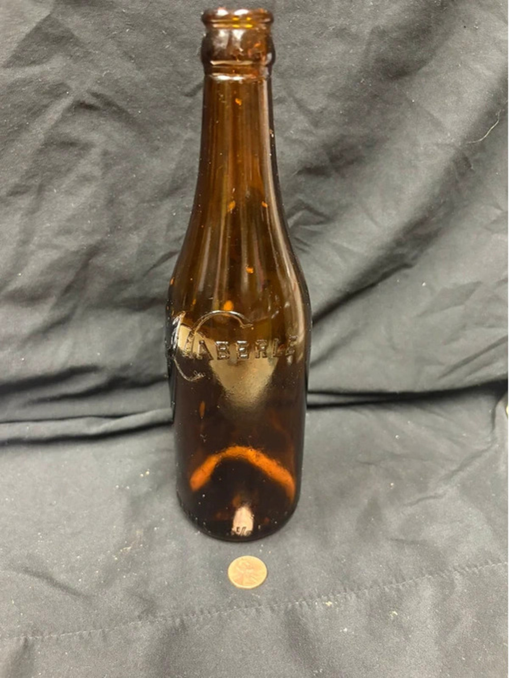 1890s haberle beer bottle (Syracuse brewery)